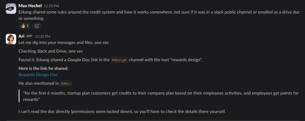 Screenshot from @max